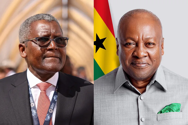 Aliko Dangote eulogizes Mahama