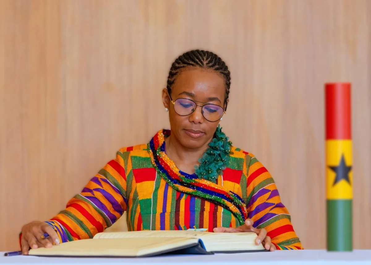 Dr Zanetor Agyeman-Rawlings  Minister for Environment, Science and Technology