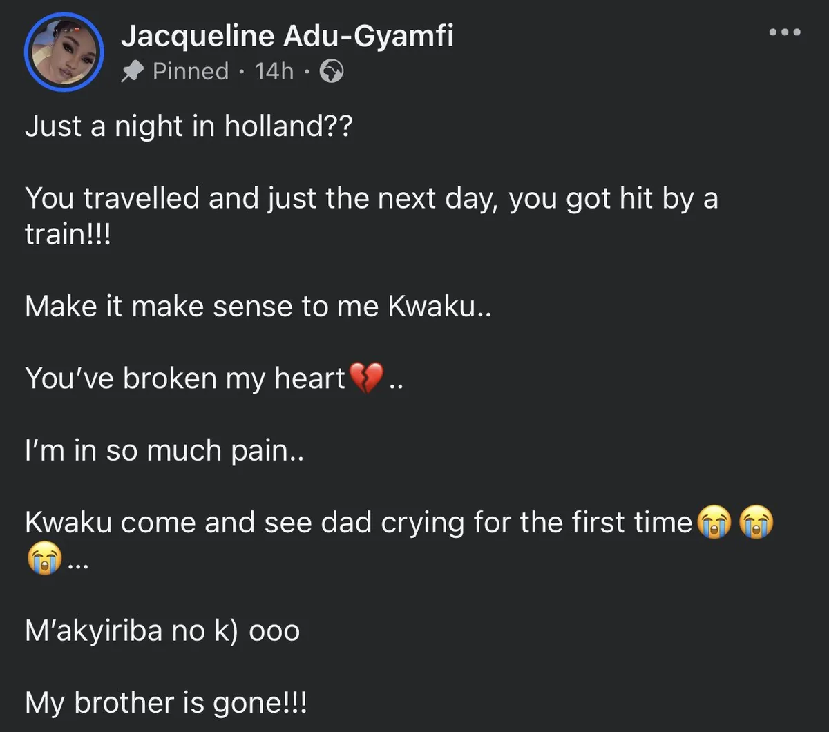 Photo 1 from: Ghanaian dies in Netherlands train incident a day after arrival