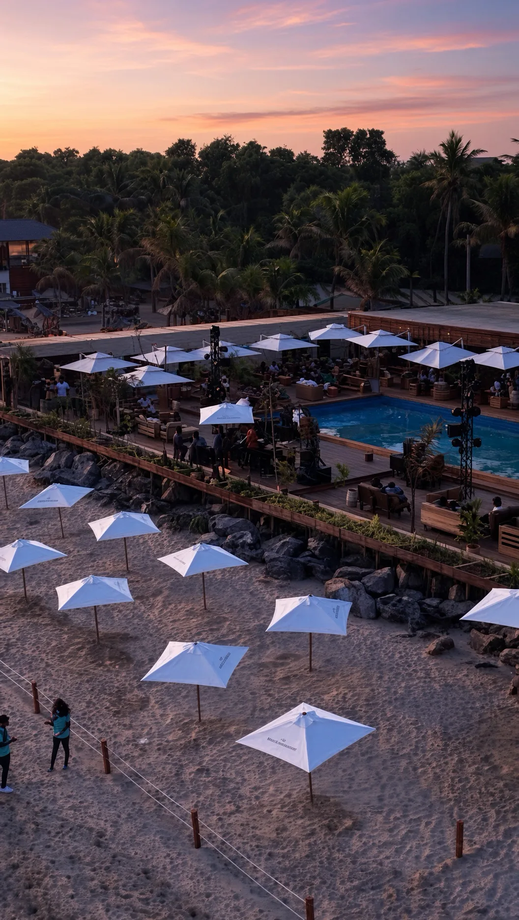 Photo 1 from: Senior Ghanaian politician Freddy Blay claims son’s GH¢35m beach club investment demolished