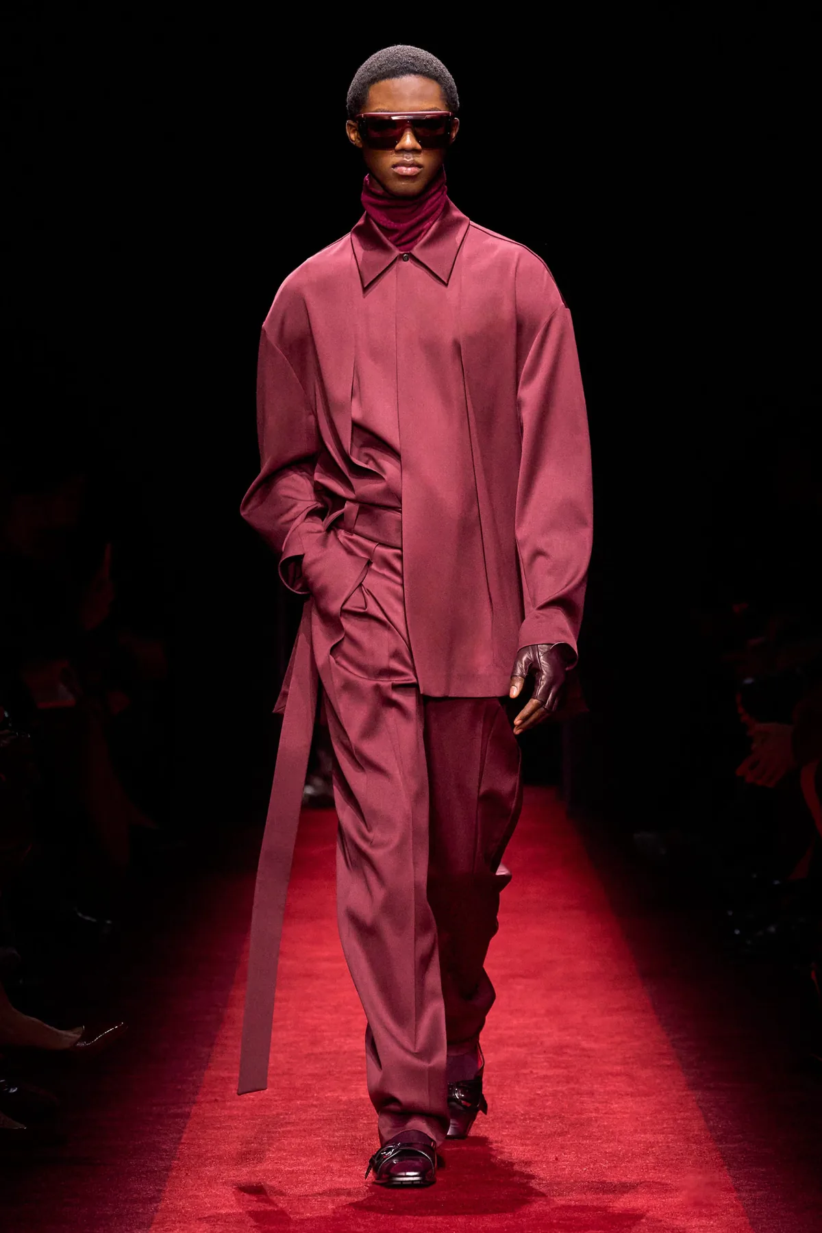 Photo 1 from: Muzakir Awudu Walks the Runway at Ferrari Show