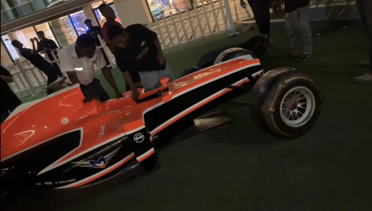 Photo 3 from: A Rare Piece of Formula 1 History Finds a New Home in Ghana, Owned by Dr Osei Kwame Despite