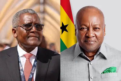 Aliko Dangote eulogizes Mahama