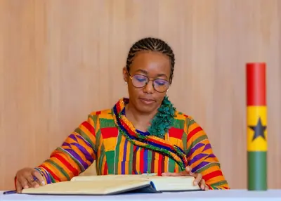Dr Zanetor Agyeman-Rawlings  Minister for Environment, Science and Technology